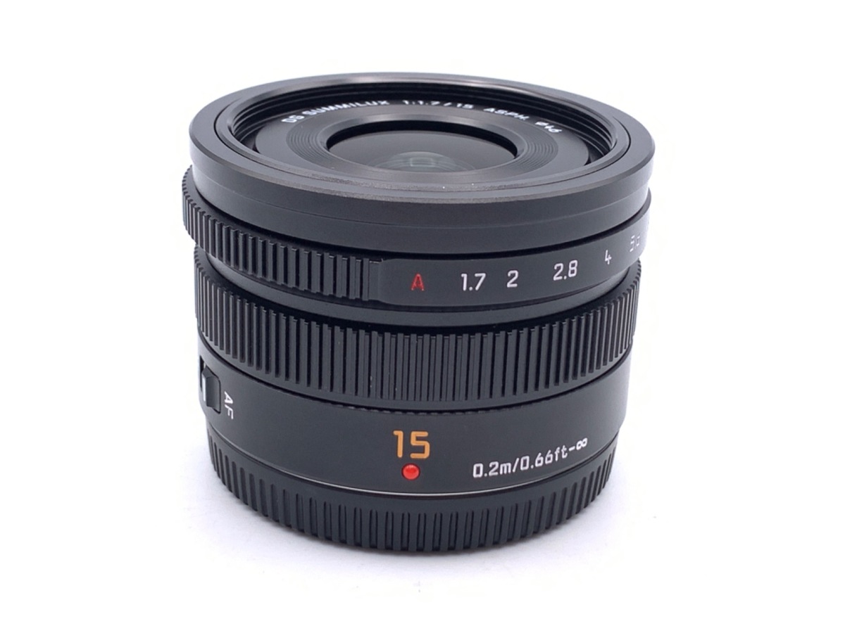 LEICA DG SUMMILUX 15mm/F1.7 ASPH. H-X015-K [ブラック] 中古価格比較