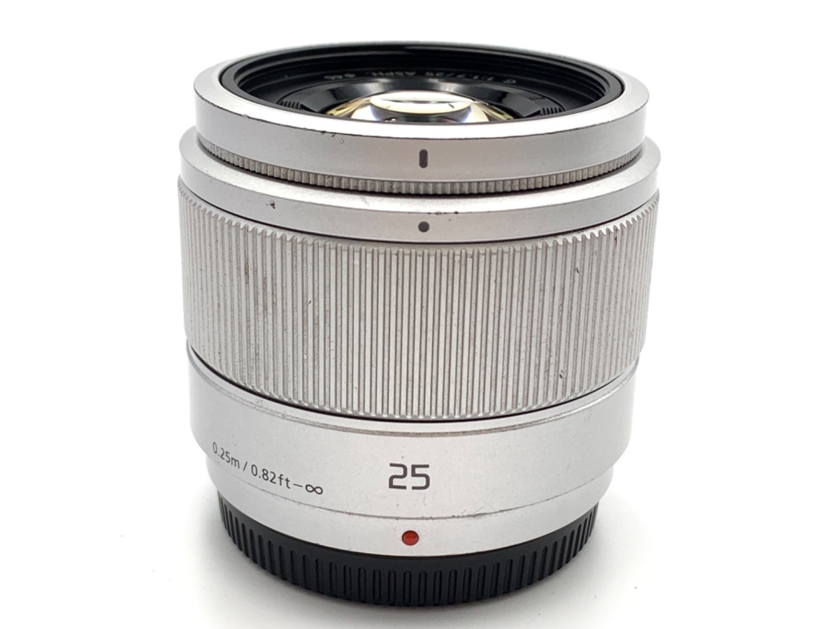 LUMIX G 25mm/F1.7 ASPH. H-H025-S [シルバー] 中古価格比較 - 価格.com