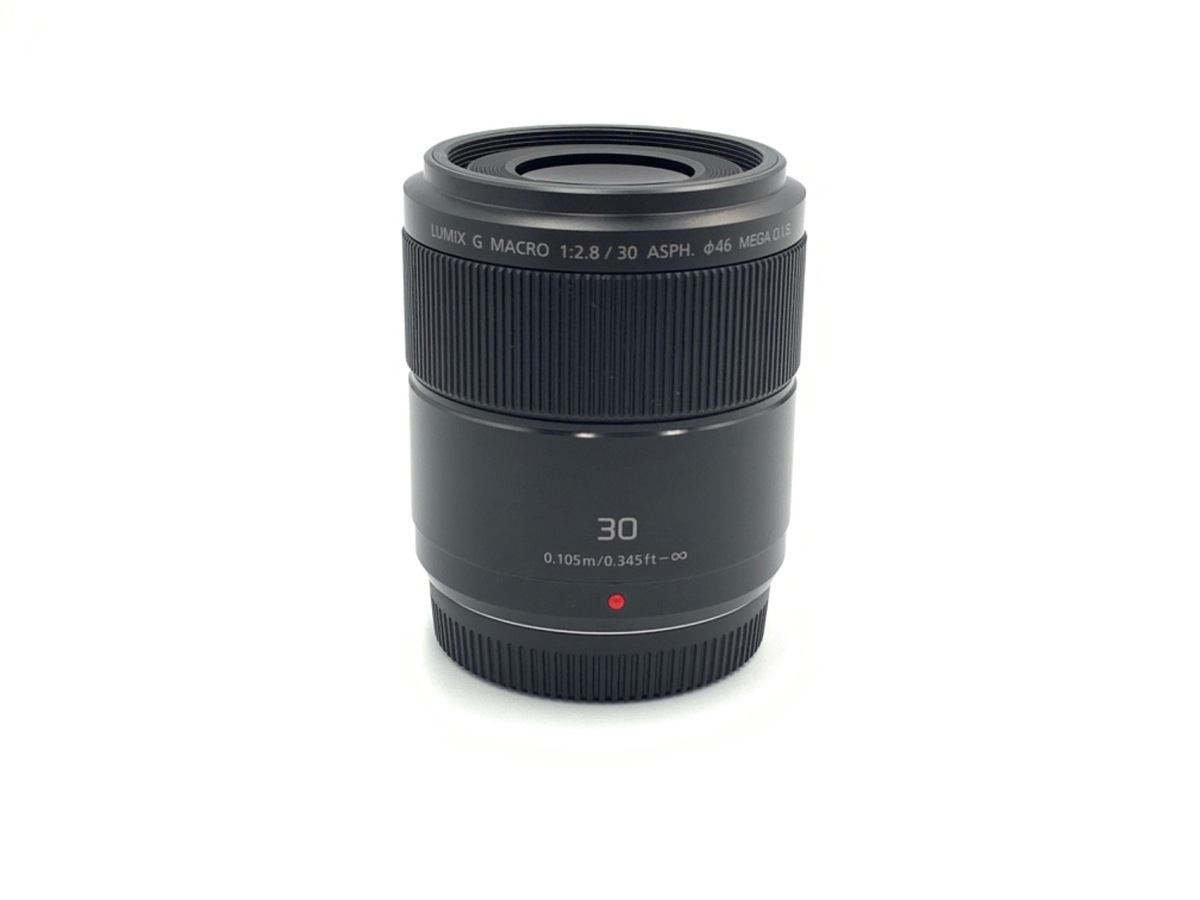 LUMIX G MACRO 30mm/F2.8 ASPH./MEGA O.I.S. H-HS030 中古価格比較