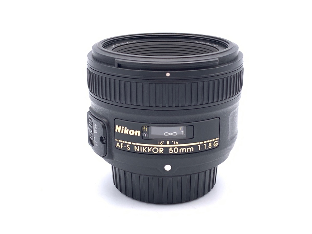 美品 Nikon 単焦点レンズ AF-S NIKKOR 50mm f/1.8Gレンズ(単焦点 ...