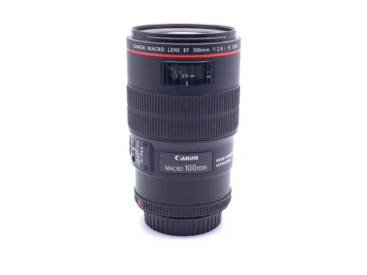 美品 保証書付き Canon EF100F2.8Lマクロ IS USM - レンズ(単焦点)