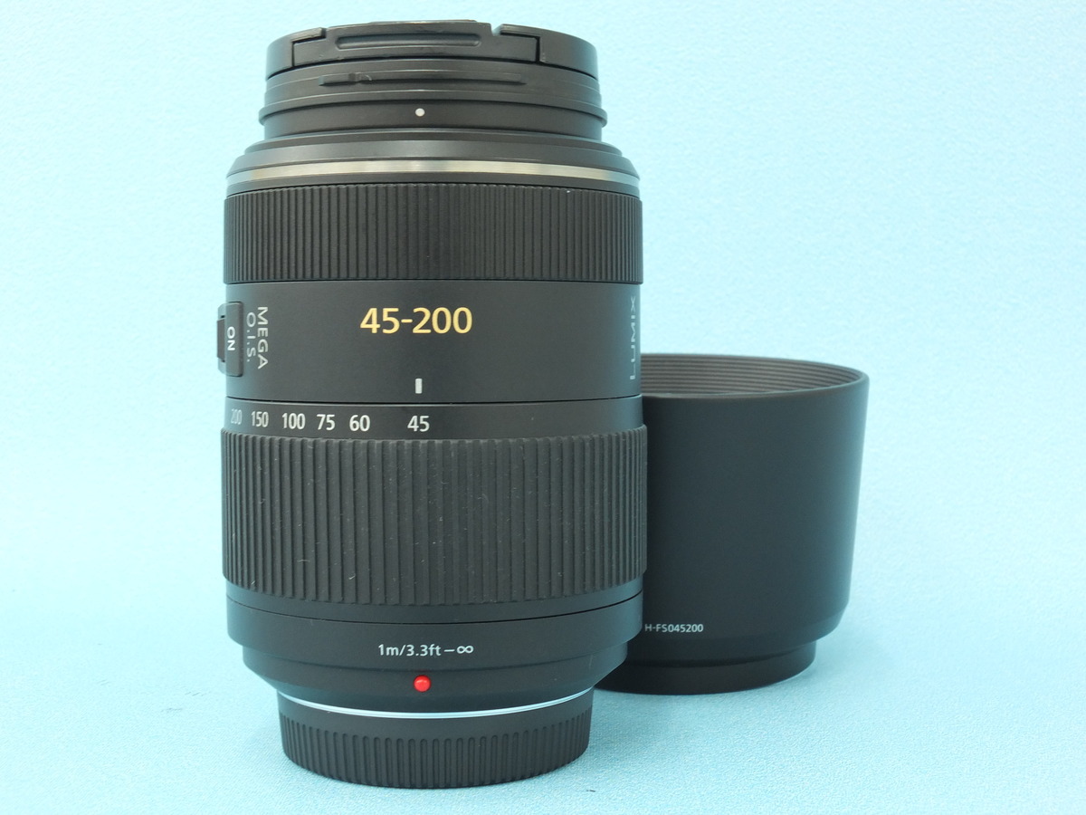 LUMIX G VARIO 45-200mm/F4.0-5.6/MEGA O.I.S. H-FS045200 中古価格比較 - 価格.com