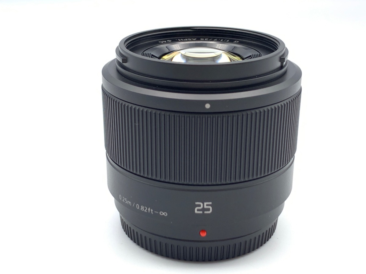 LUMIX G 25mm/F1.7 ASPH. H-H025-K [ブラック] 中古価格比較 - 価格.com