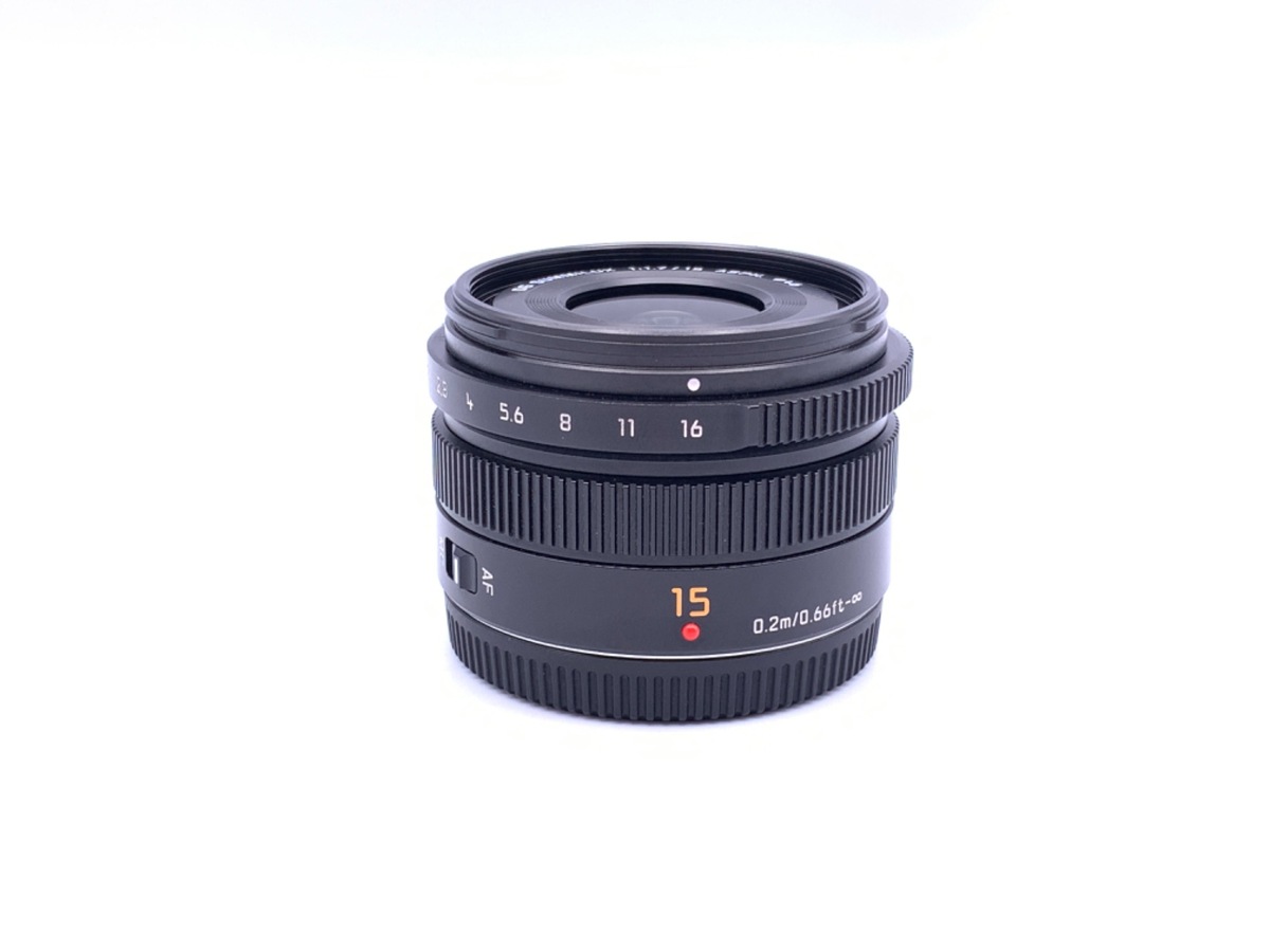 LEICA DG SUMMILUX 15mm/F1.7 ASPH. H-X015-K [ブラック] 中古価格比較