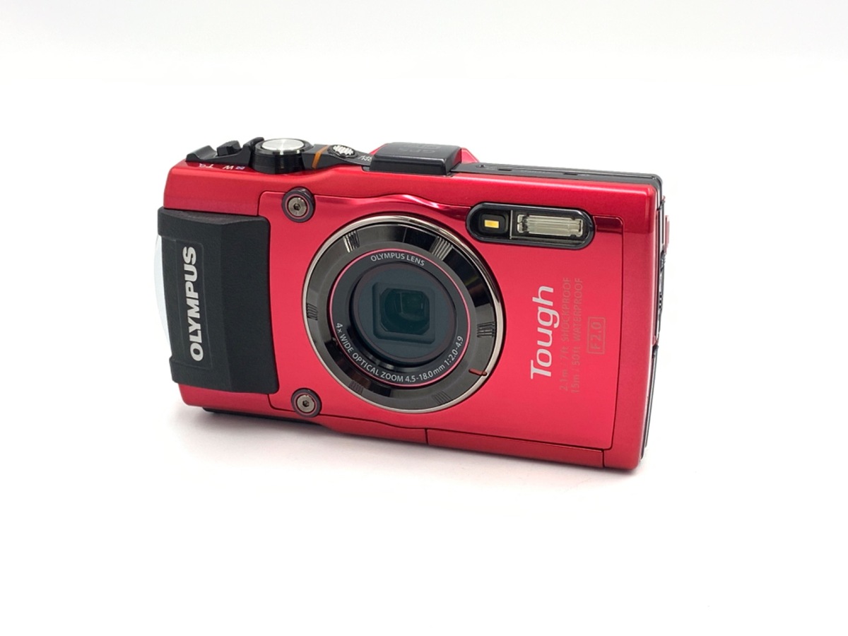 全国配送料無料 【美品 】OLYMPUS STYLUS TG-4 Tough レッド | artfive