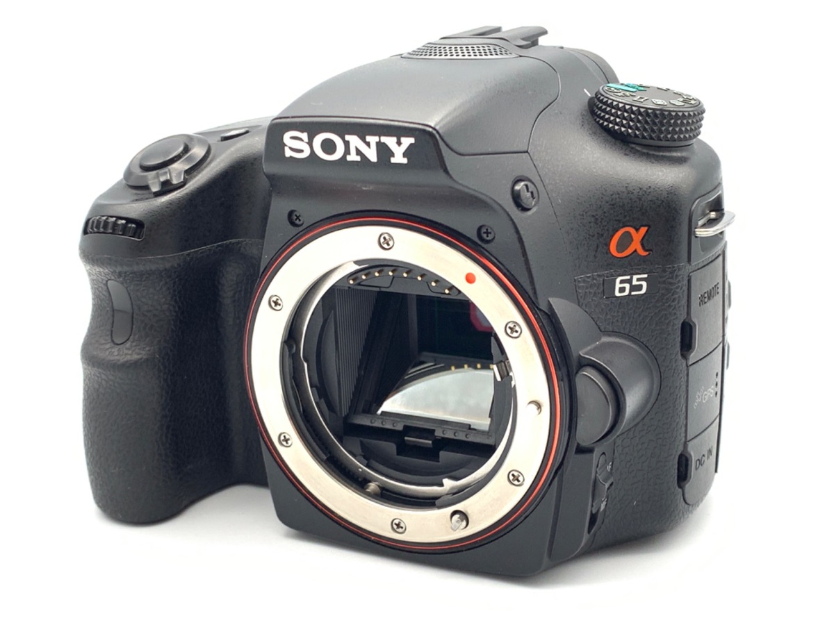 人気SALE最新作️本格一眼レフ️SONY SLT-A65 α65 トリプルズーム️ デジタルカメラ