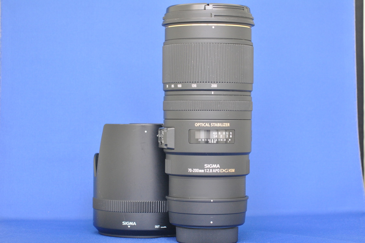 正規輸入元品 SIGMA 70-200mm f2.8 APO EX DG OS ニコン用 レンズ