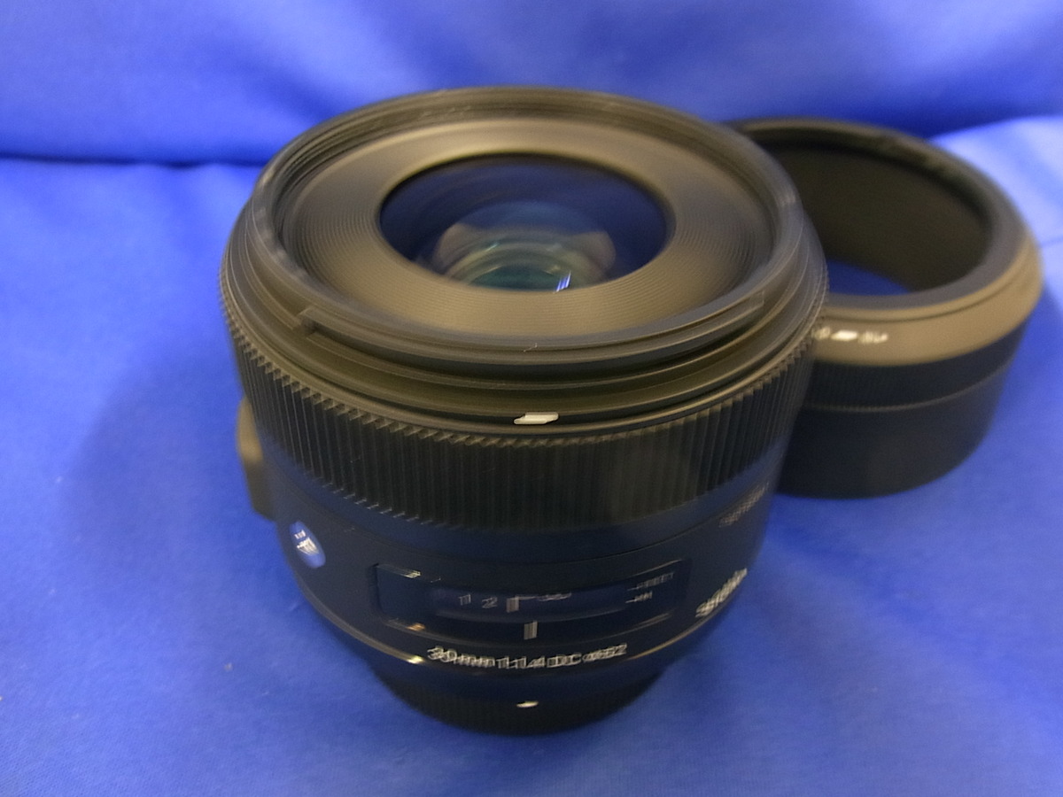 オンライン卸売り 【中古】 (シグマ) SIGMA 30/1.4 DC HSM NA ﾆｺﾝFﾏｳﾝﾄ