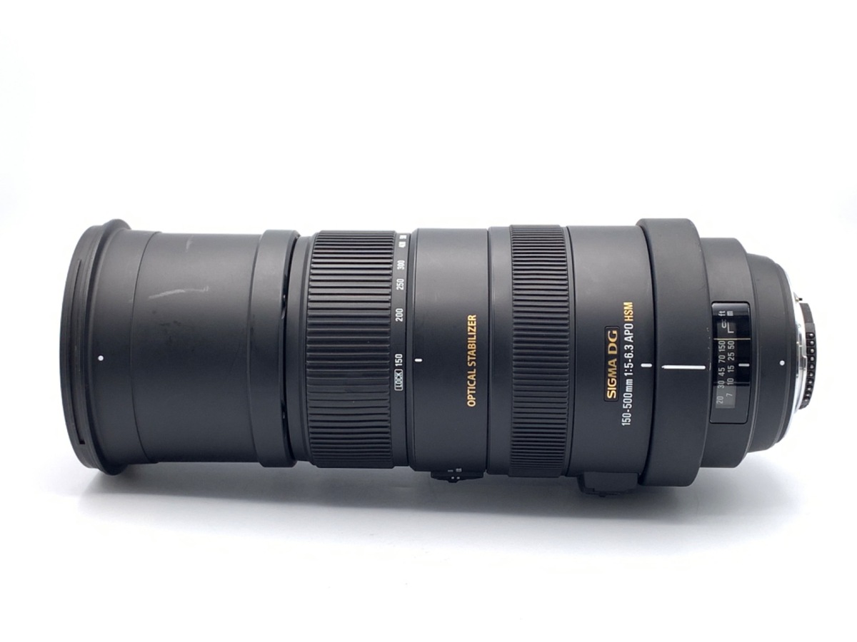 SIGMA APO 150-500 f5-6.3 DG OS HSM ニコン3年ほど使用しました