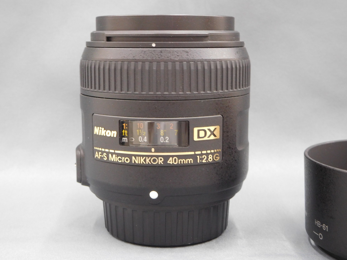 最新作の Micro AF-S Nikon レンズ(単焦点) NIKKOR 1:2,8G 40mm レンズ ...