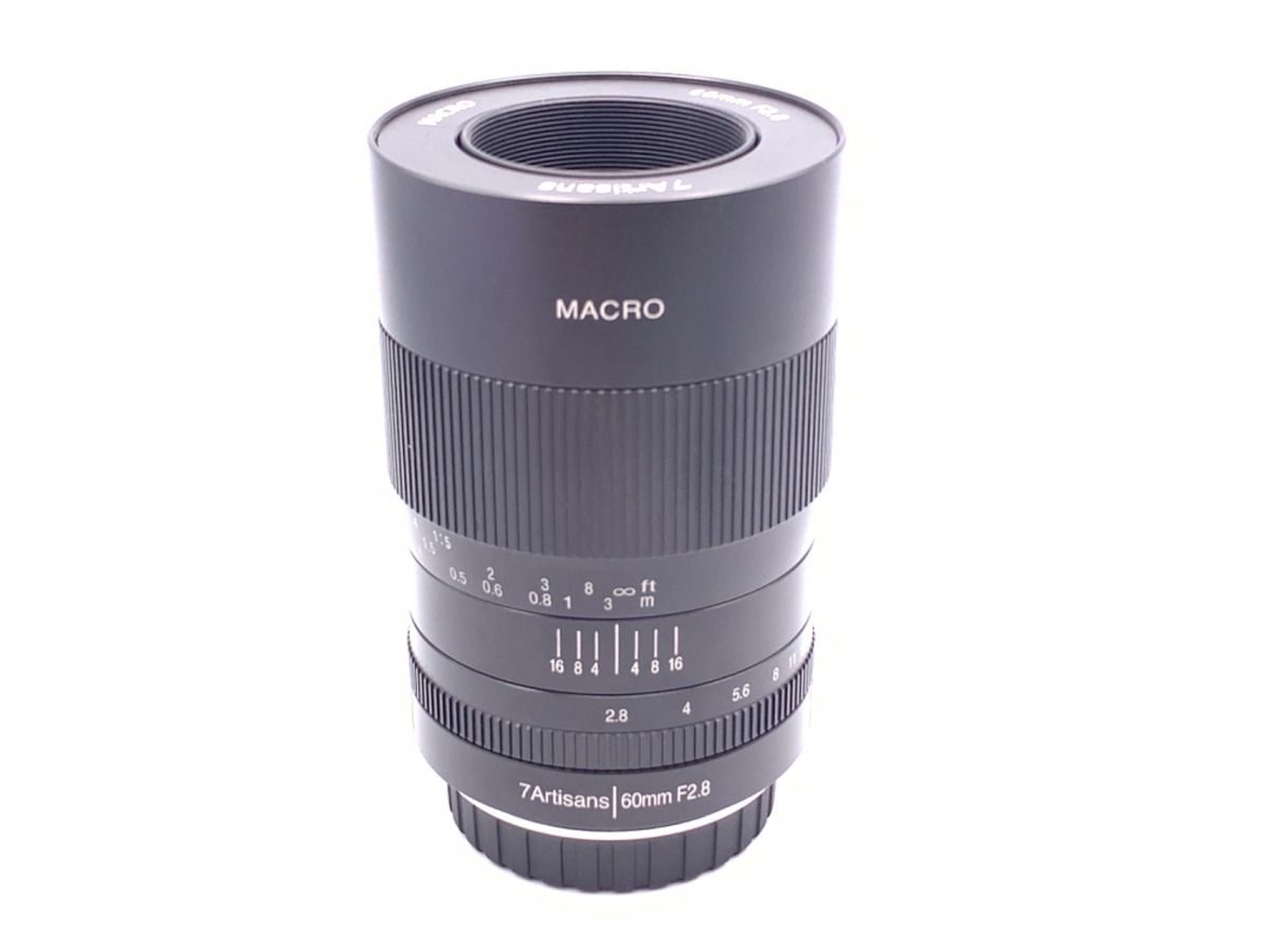 7Artisans 60mm F2.8 Macro [マイクロフォーサーズ用] 中古価格比較 - 価格.com