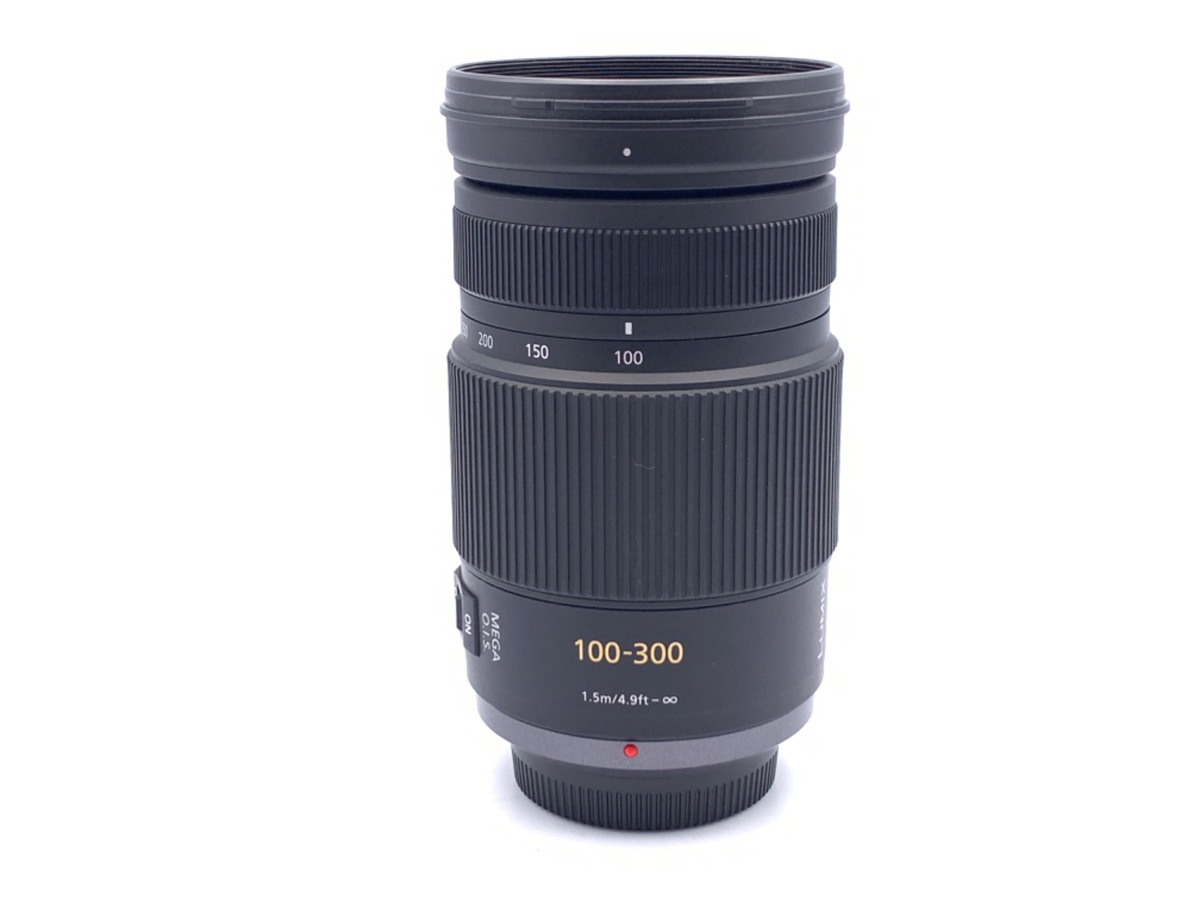 LUMIX G VARIO 100-300mm/F4.0-5.6/MEGA O.I.S. H-FS100300 中古価格 