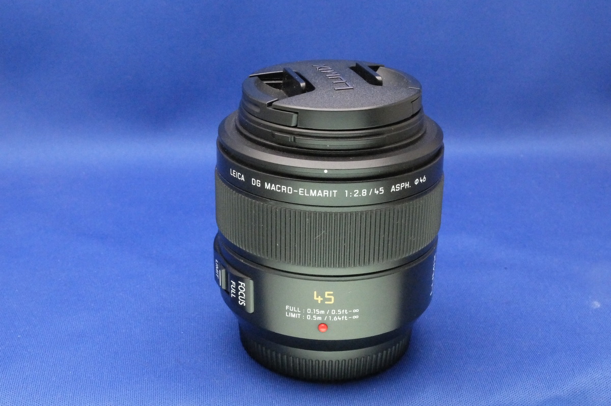 LEICA DG MACRO-ELMARIT 45mm/F2.8 ASPH./MEGA O.I.S. H-ES045 中古 