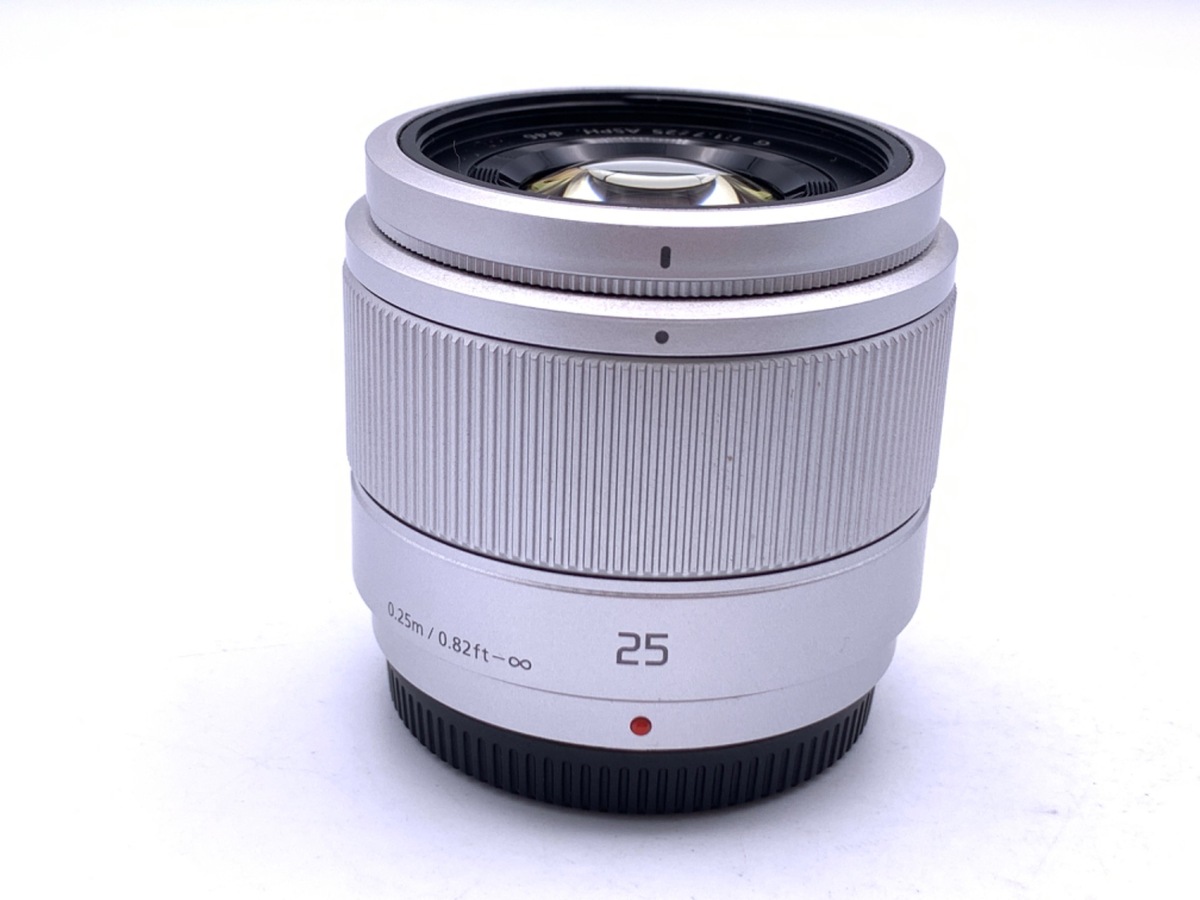 LUMIX G 25mm/F1.7 ASPH. H-H025-S [シルバー] 中古価格比較 - 価格.com