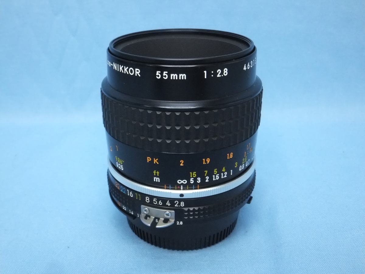 お値下げ Nikon 単焦点マイクロレンズ AI マイクロ 55 f/2.8S | nate