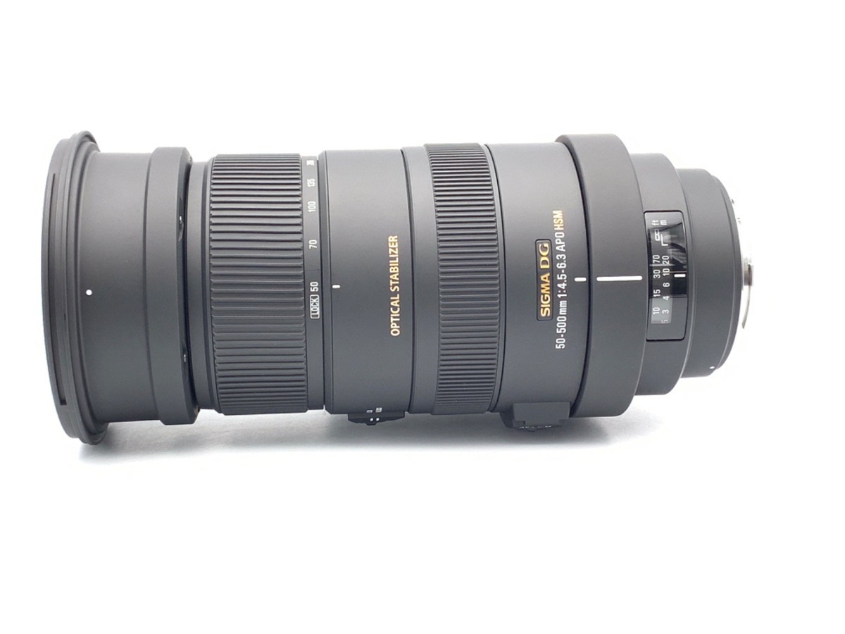 APO 50-500mm F4.5-6.3 DG OS HSM (キヤノン用) 中古価格比較 - 価格.com