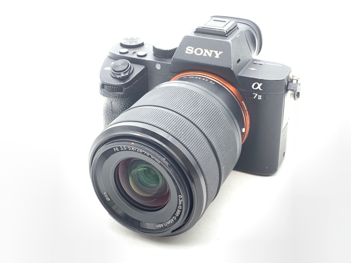 超美品 SONY α7ⅱ ズームレンズキット ILCE-7M2K デジタルカメラ ...