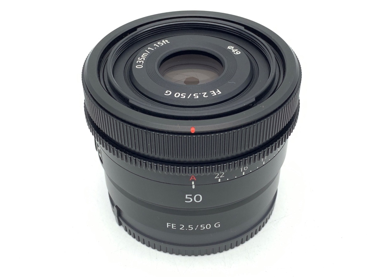 FE 50mm F2.5 G SEL50F25G 中古価格比較 - 価格.com