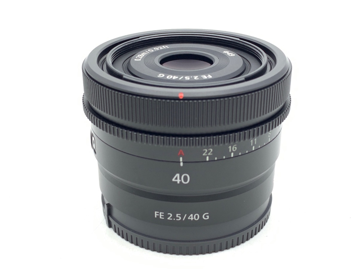 FE 40mm F2.5 G SEL40F25G 中古価格比較 - 価格.com