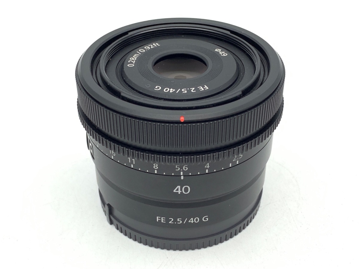 FE 40mm F2.5 G SEL40F25G 中古価格比較 - 価格.com