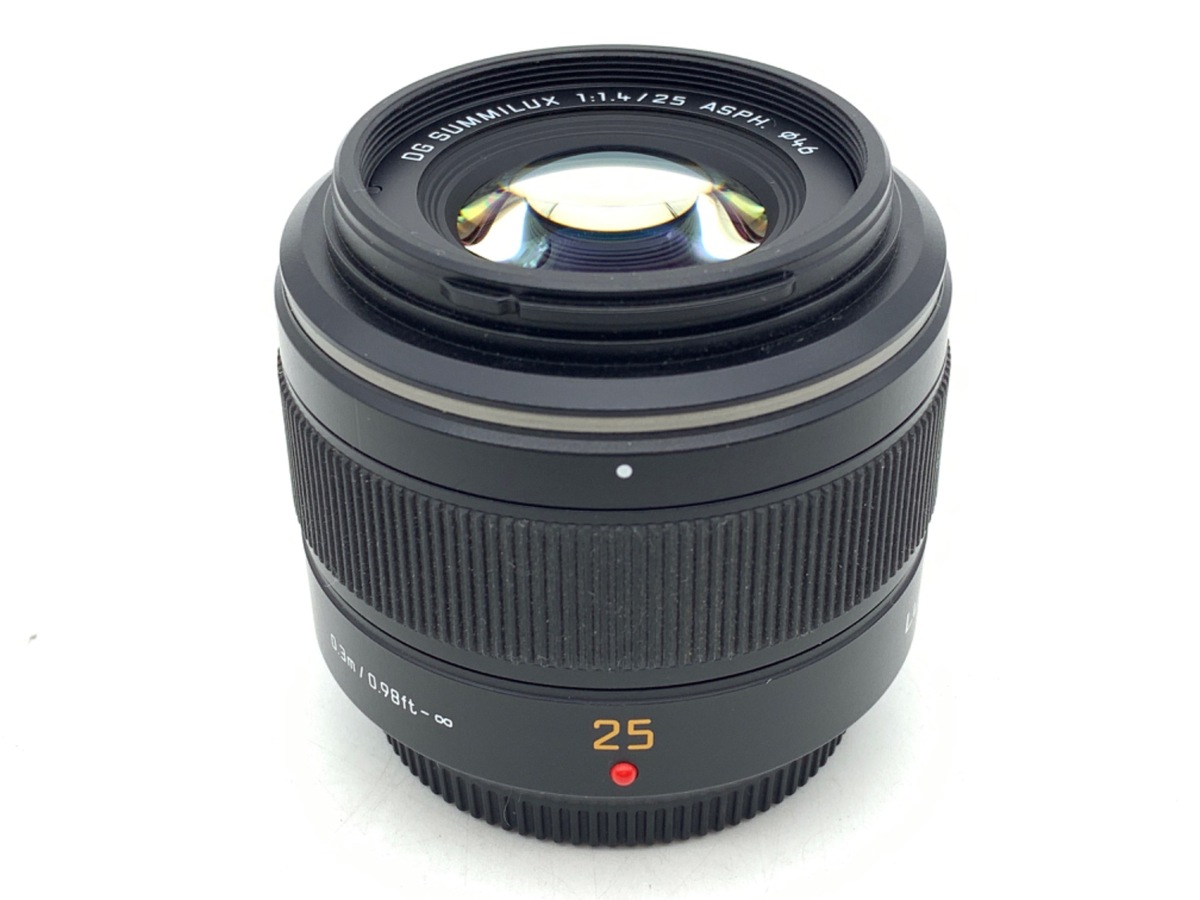 LUMIX G 25mm/F1.7 ASPH. H-H025-K [ブラック] 中古価格比較 - 価格.com