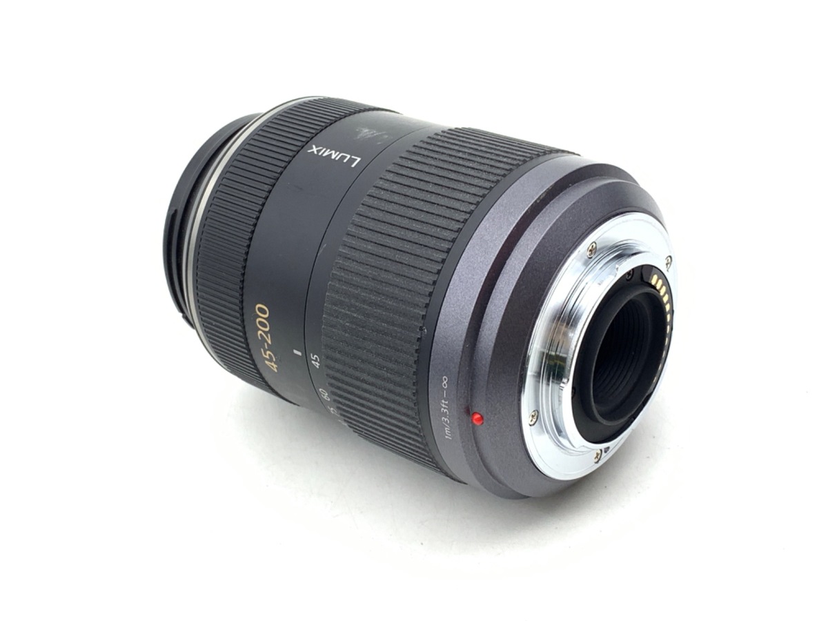 LUMIX G VARIO 45-200mm/F4.0-5.6/MEGA O.I.S. H-FS045200 中古価格