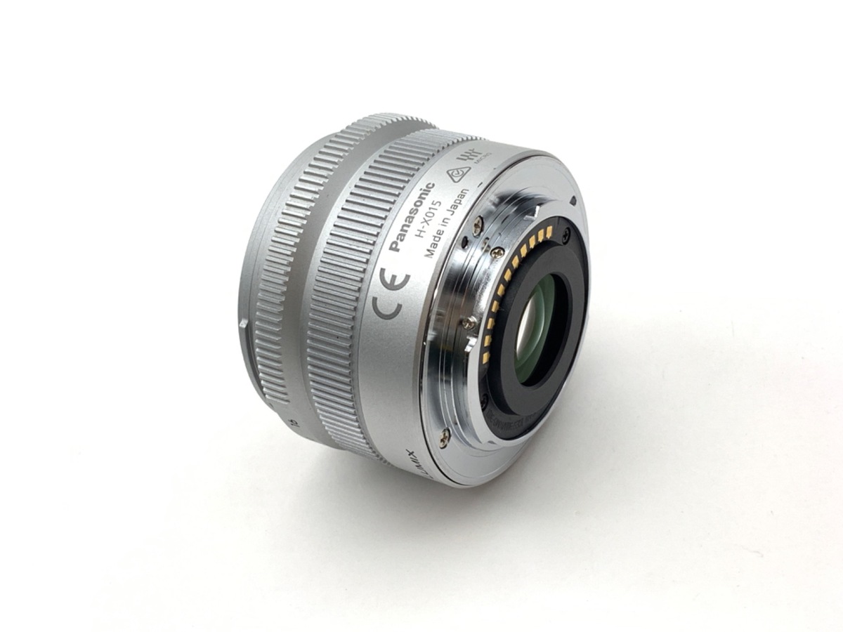 LUMIXライカ 1.5mm/F1.5 ASPH H-X015-S. シルバー - レンズ(単焦点)