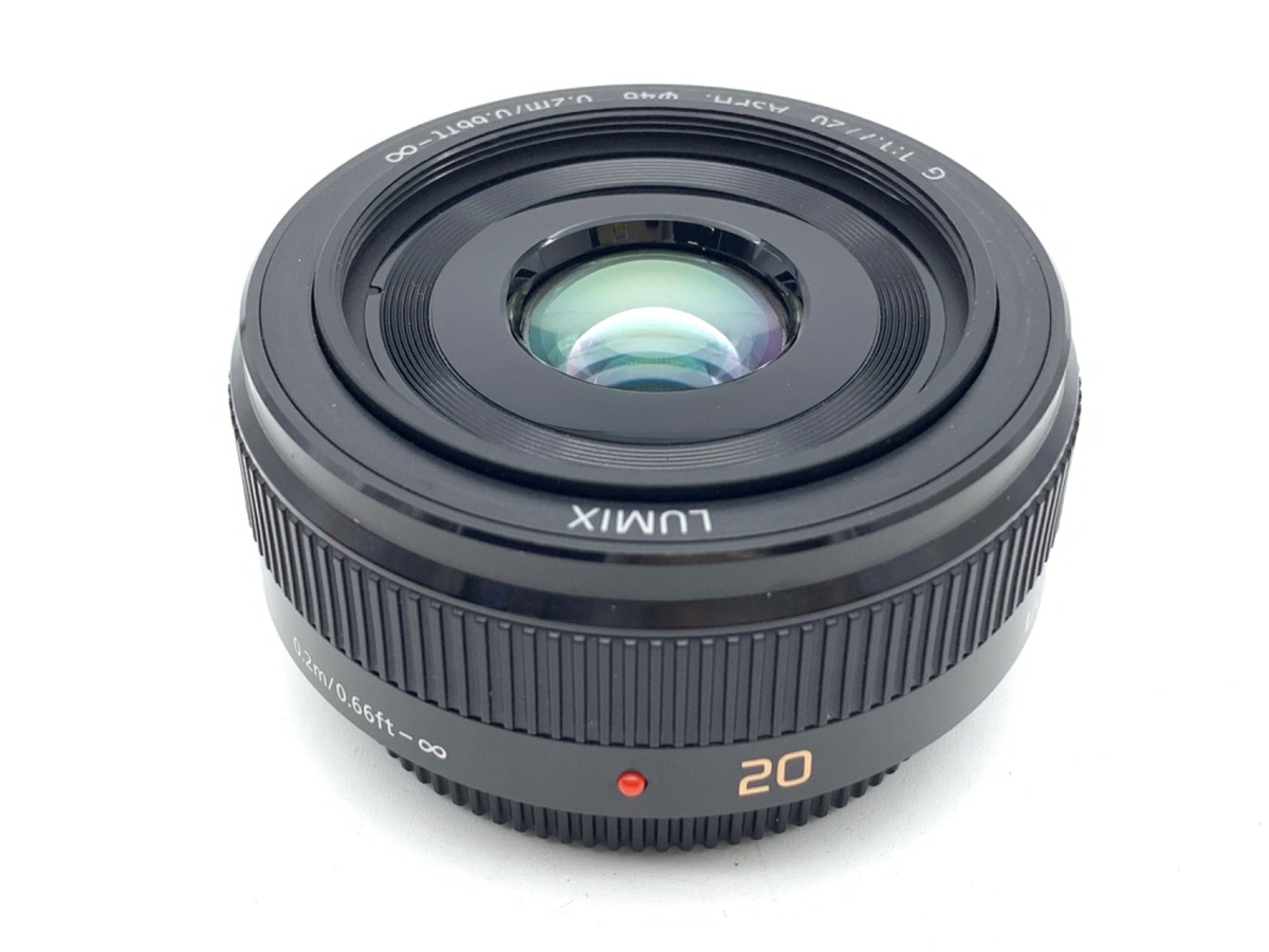 LUMIX G 20mm/F1.7 II ASPH. H-H020A-K [ブラック] 中古価格比較 ...