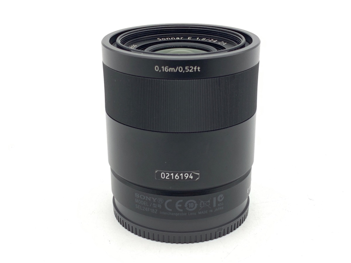 Sonnar T* E 24mm F1.8 ZA SEL24F18Z 中古価格比較 - 価格.com