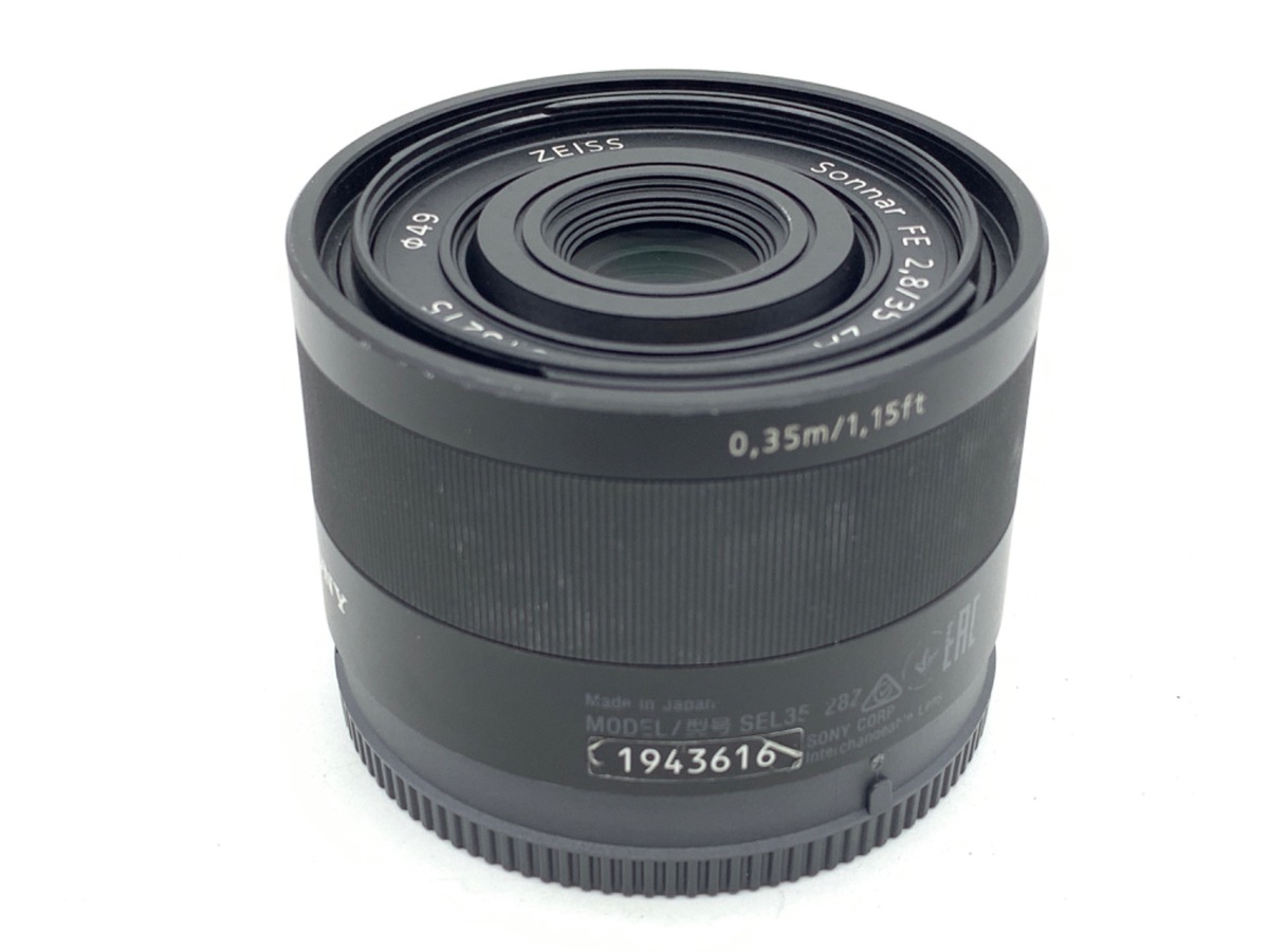 Sonnar T* FE 35mm F2.8 ZA SEL35F28Z 中古価格比較 - 価格.com