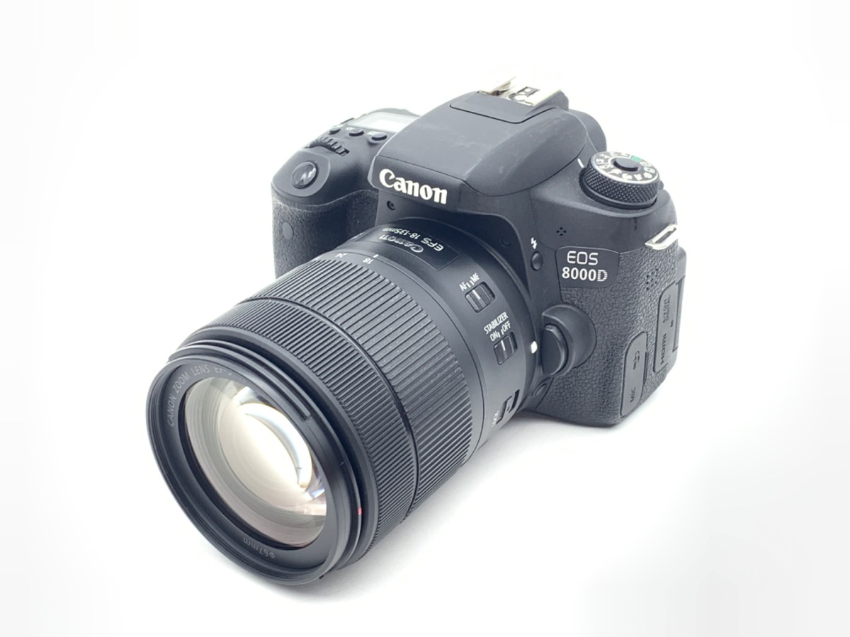 Canon EOS 8000D(W) EF-S18-135レンズキット まるい 美品