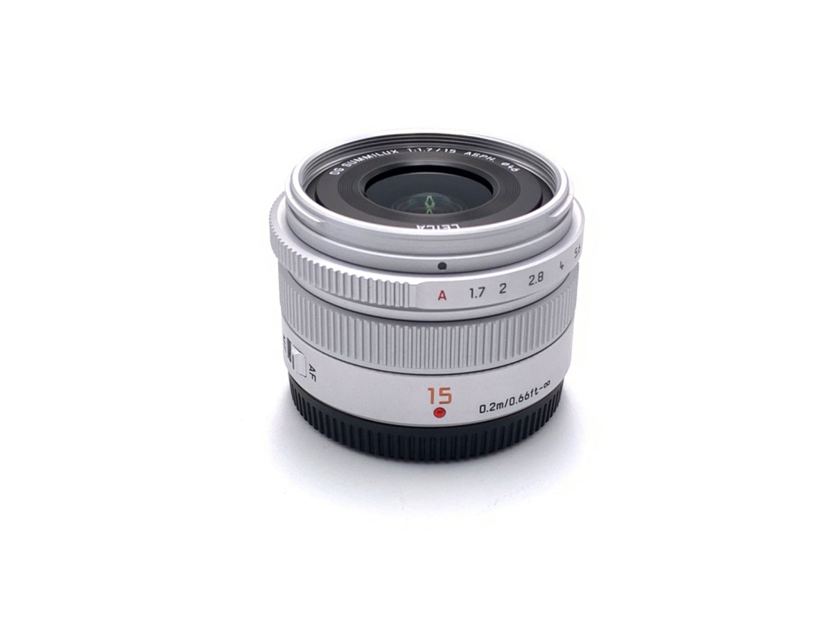 LEICA DG SUMMILUX 15mm/F1.7 ASPH. H-X015-S [シルバー] 中古価格比較 