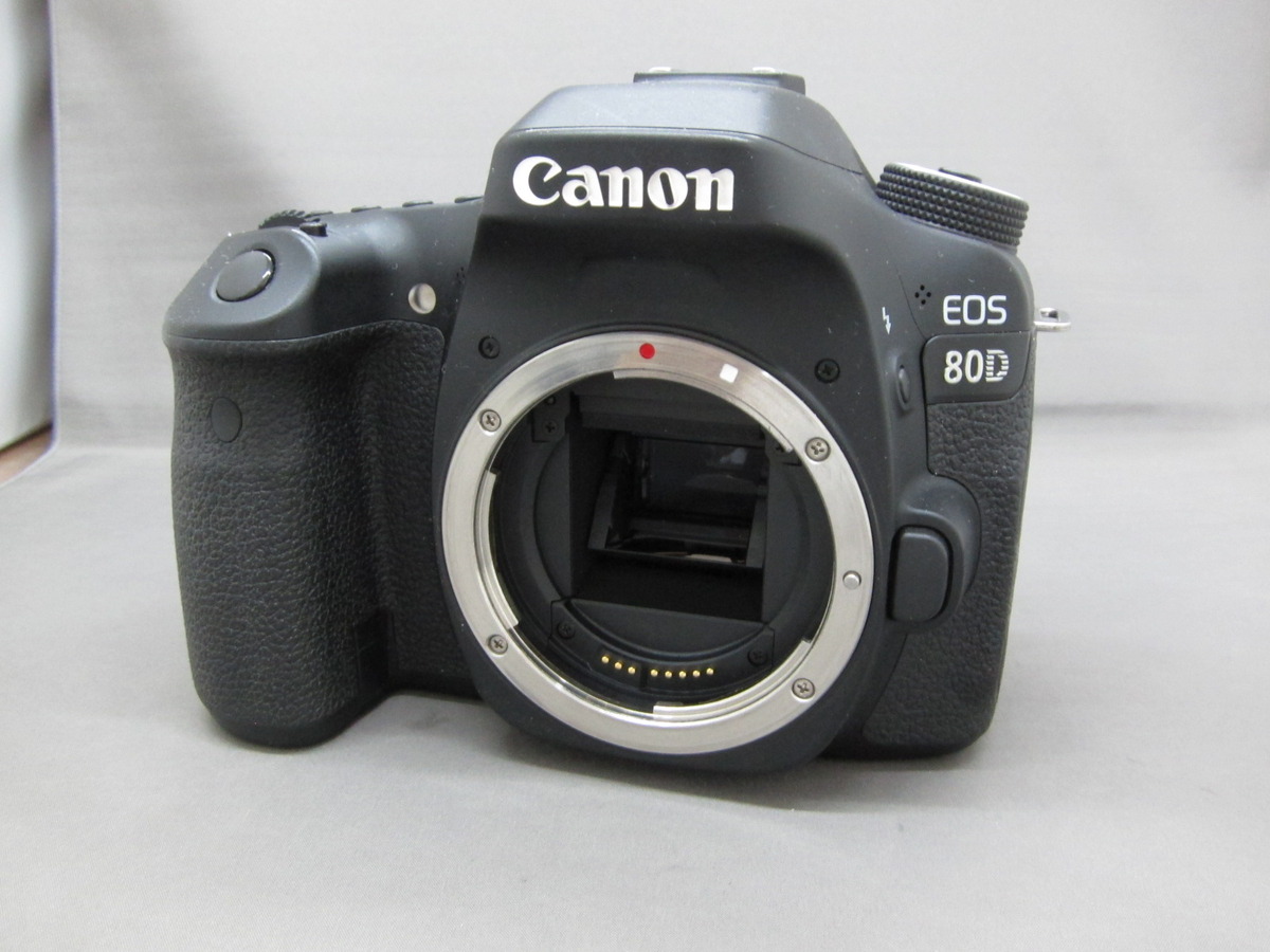 Canon EOS 80D(W) ボディ シャッター数２万回 - デジタルカメラ