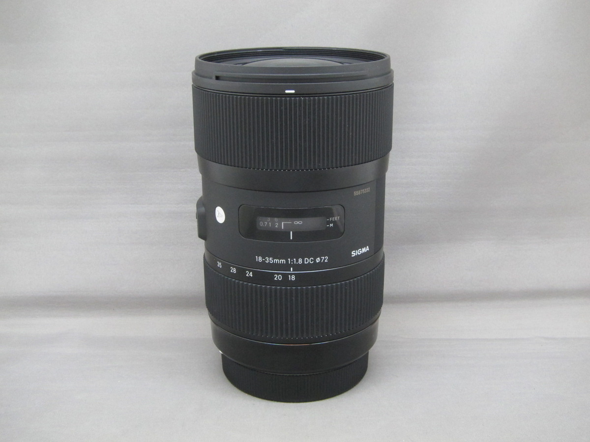 18-35mm F1.8 DC HSM [キヤノン用] 中古価格比較 - 価格.com