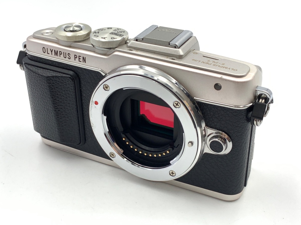 中古】OLYMPUS PEN 大きけれ E-PL7 14-42mm EZレンズキット シルバー ミラーレス一眼 E-