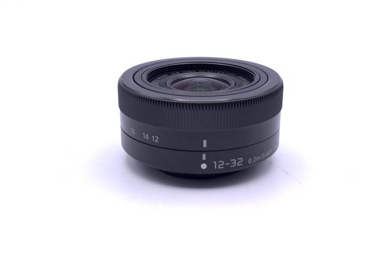 品質が完璧 良品￼ LUMIX12-32￼F3.5-5.6薄型￼パンケーキ黒￼ フィルタ付 その他