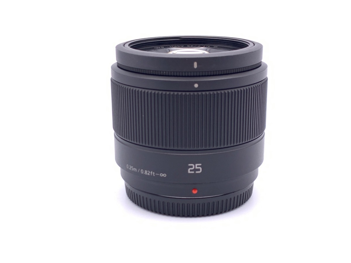 LUMIX G 25mm/F1.7 ASPH. H-H025-K [ブラック] 中古価格比較 - 価格.com