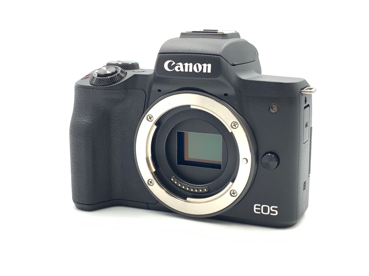 中古】 【美品】 キヤノン EOS Kiss M ボディ かるく ブラック 【ミラーレス一眼】 【6ヶ月保証】