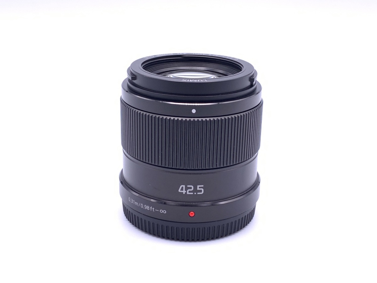 LUMIX G 42.5mm/F1.7 ASPH./POWER O.I.S. H-HS043-K [ブラック] 中古 