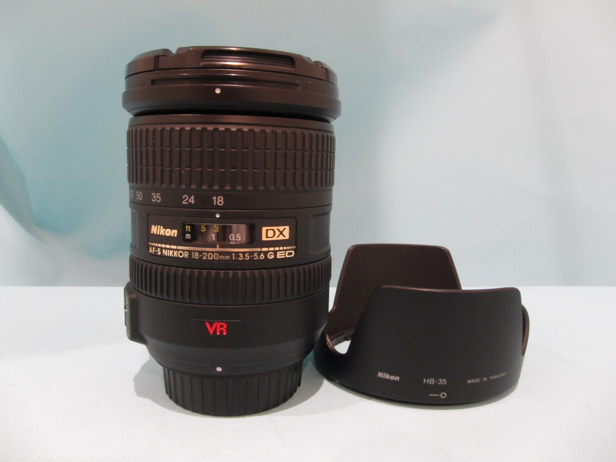 AF-S DX VR Zoom-Nikkor 18-200mm f/3.5-5.6G IF-ED 中古価格比較 - 価格.com