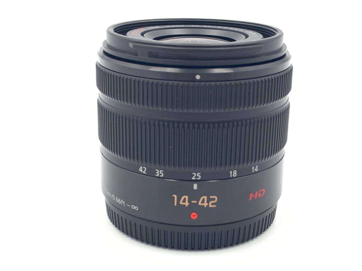 価格.com - パナソニック LUMIX G VARIO 14-42mm/F3.5-5.6 II ASPH./MEGA O.I.S.  H-FS1442A-K [ブラック] 価格比較