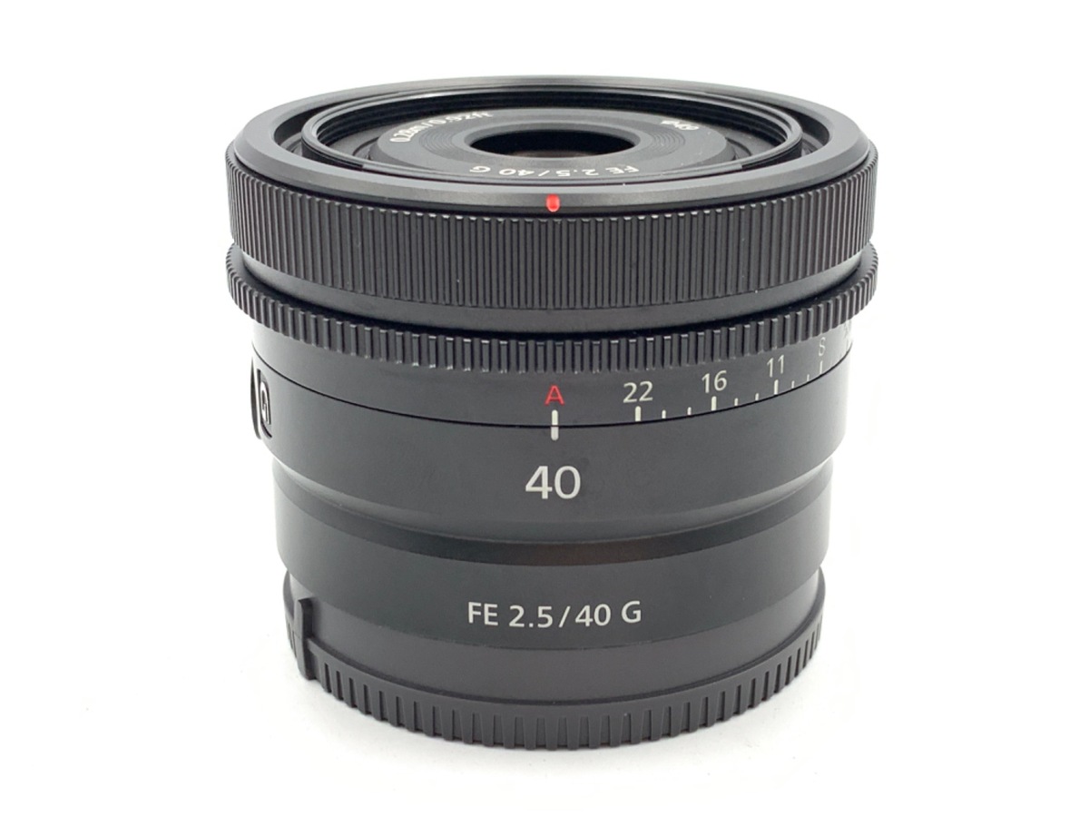 低価格 G F2.5 40mm FE SEL40F25G 価格.com - 中古価格比較 レンズ(単焦点)