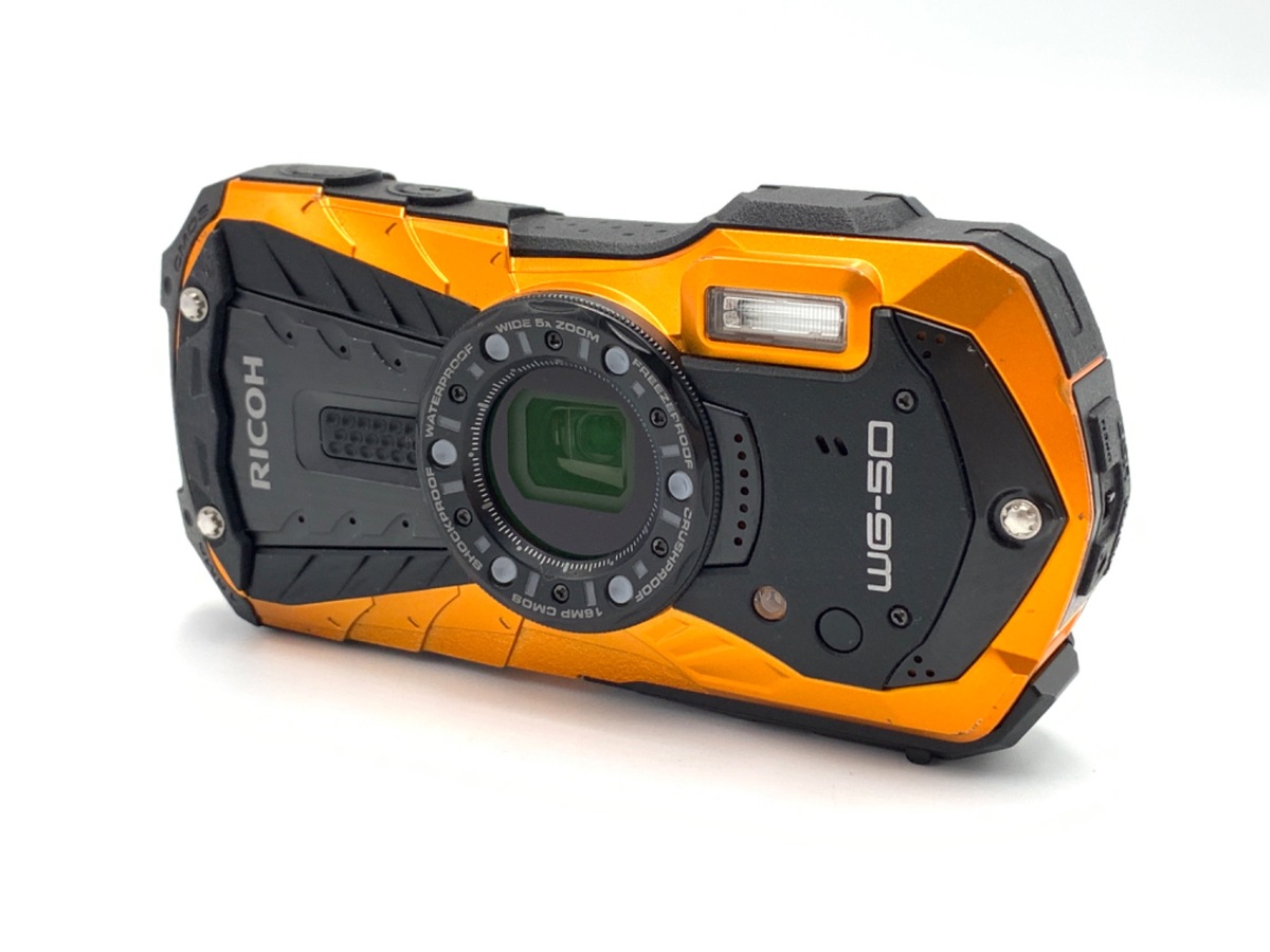 動作品 真っ黒い 廃盤品 RICOH WG-50 Orange リコー オレンジ 動作品 真っ黒い 廃盤品 RICOH WG-50 Orange リコー オレンジ