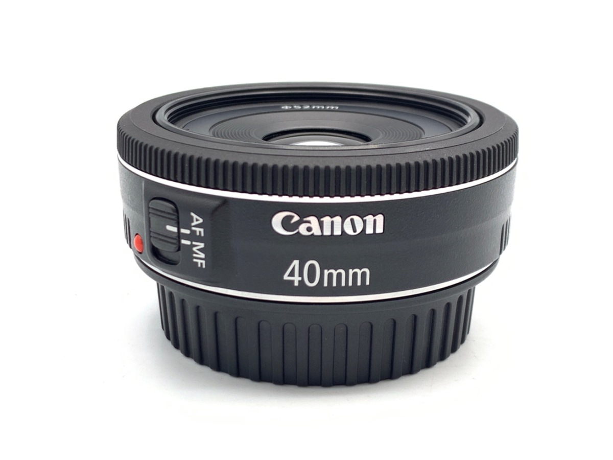 高額売筋】 Canon ホワイト STM F2.8 EF40mm キヤノン レンズ(単焦点 
