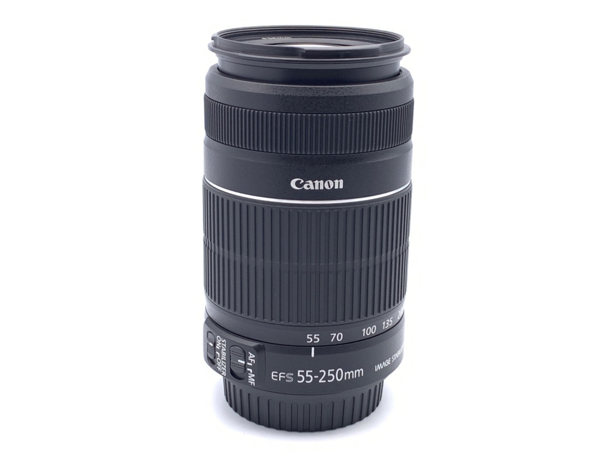 新作揃え EF-S Canon 55-250 お盆期間のみ 中古 IS F4-5.6 レンズ