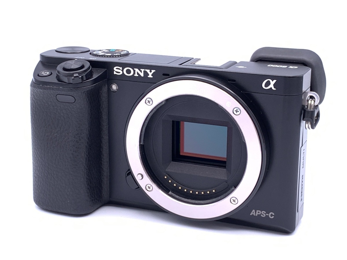 定番最安値】 Sony α6000 黒 ブラック デジタル一眼レフ 望遠 マクロ