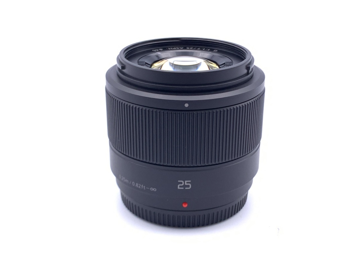 LUMIX G 25mm/F1.7 ASPH. H-H025-K [ブラック] 中古価格比較