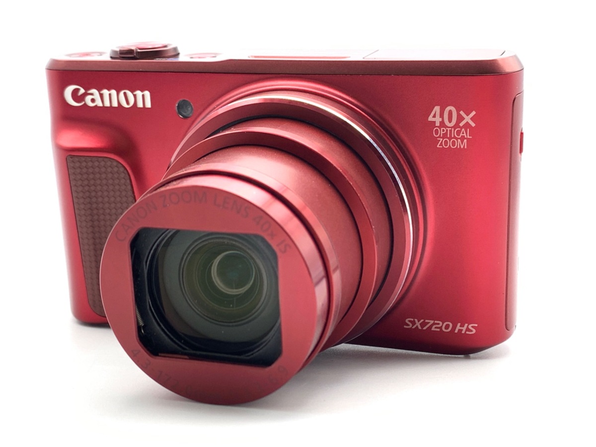 キヤノン キングラム[45]Canon キャノン Power Shot SX720 HS 赤 デジカメ パワーショット レッド SDカード付き 通電確認済み☆送料無料