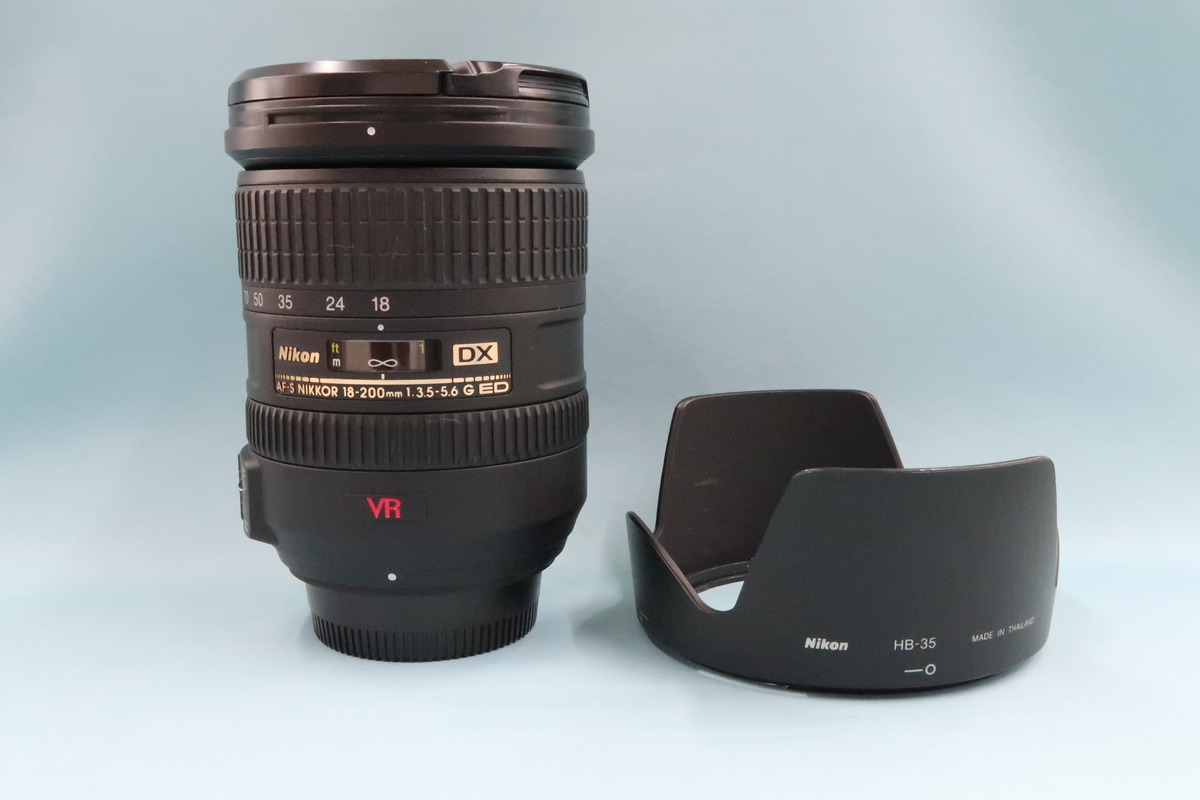 AF-S DX VR Zoom-Nikkor 18-200mm f/3.5-5.6G IF-ED 中古価格比較