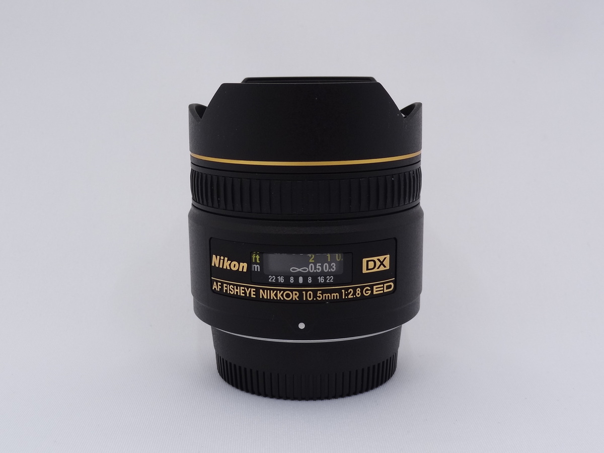 2023年最新海外 ニコンAF FISHEYE NIKKOR Fisheye 10.5mm1:2.8